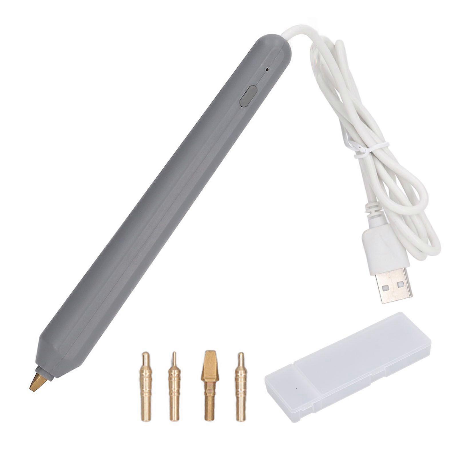 2025 Τελευταίο μοντέλο Hot Foil Pen USB Heat Foil Stamping Embossing Pen ABS