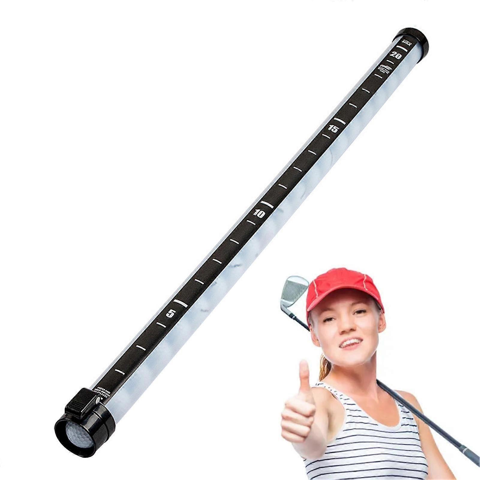 Golf Ball Tube Picker Collector - 21-Ball Capacity Golf Retriever Tool for Efficient Practice and Pickup