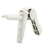 Dental Composite Gun Applicator Dispenser, White/Grey, Compatible with Unidose Compules, 1 Inch