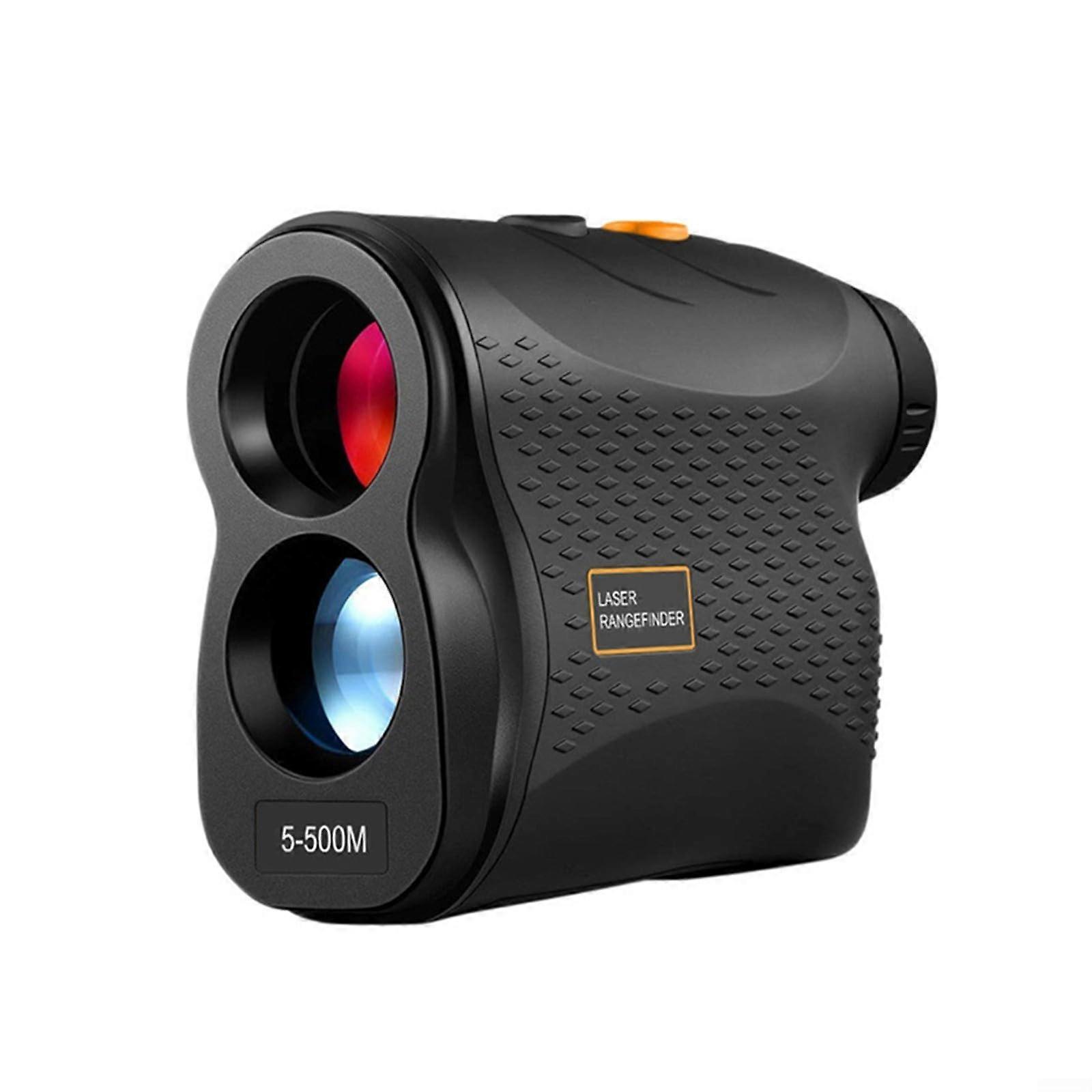 Golf Hunting Rangefinder 500M Digital Golf Rangefinder with Range Mode Speed Measuring Mode Flagpole Mode Mist Mode 6X Magnification Ultra Clear View