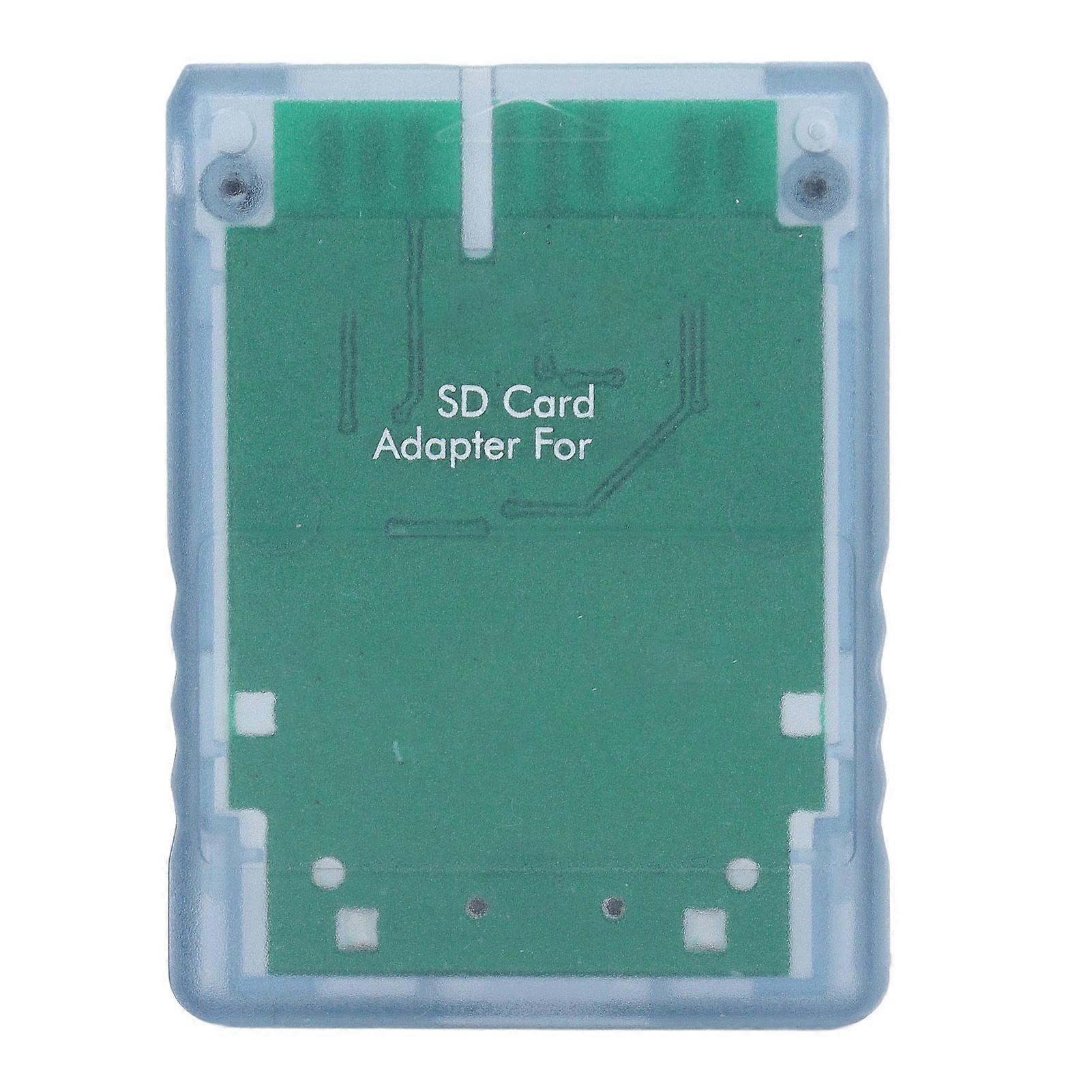 SIO2 Storage Memory Card Adapter for 3000X-9000X Consoles - Transparent Blue