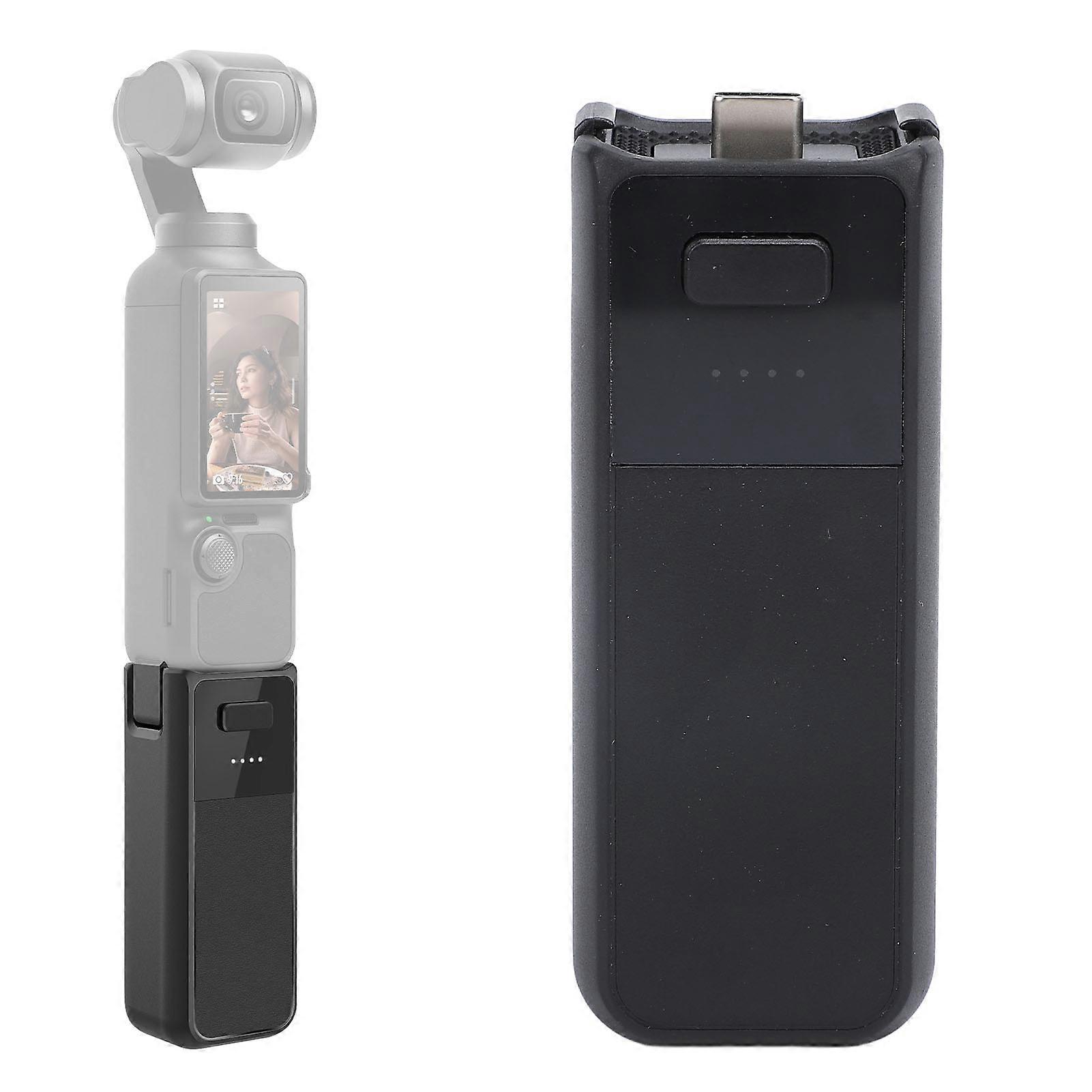 Battery Handle for Osmo Pocket 3 Type C Port 1/4inch Thread Handheld Power Bank Hand Grip for Osmo Pocket 3 Creator Combo 