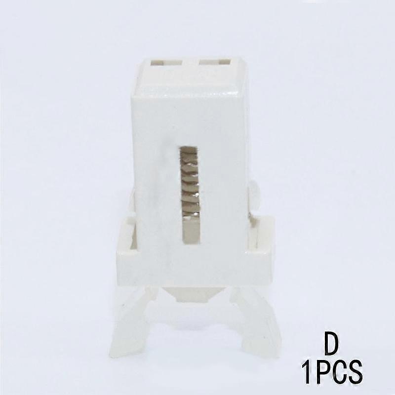 PR-2 Metal Crochet White (D)$Door Lock Switch Trash Can Toilet Lid Door Lock Switch Sweeping Robot Snap Hook Switch