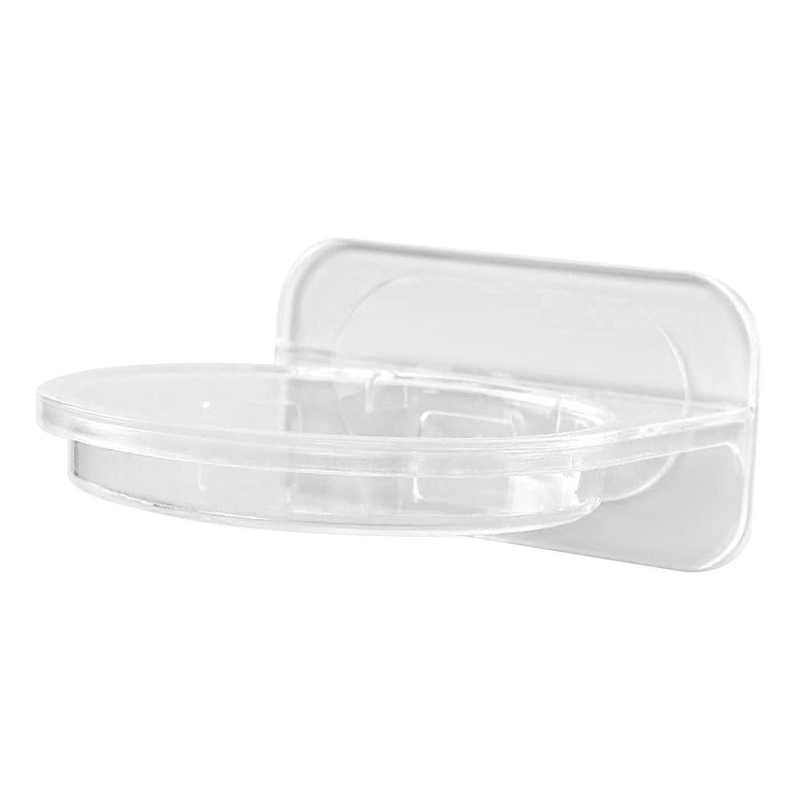 Wall-Mounted Shelf for Security Camera, Floating Shelf for Home, Living Room, or Office with Transparent Design
