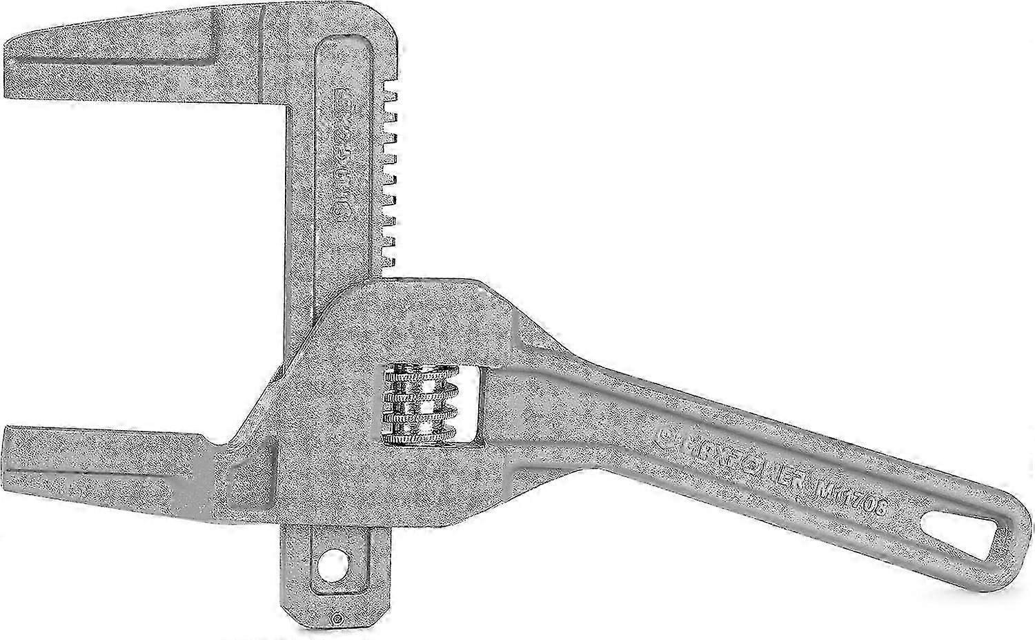 Chave inglesa ajustável mandíbula larga, 250mm (10 polegadas) Chave ajustável de alumínio-MAX Capacidade de abertura 95mm