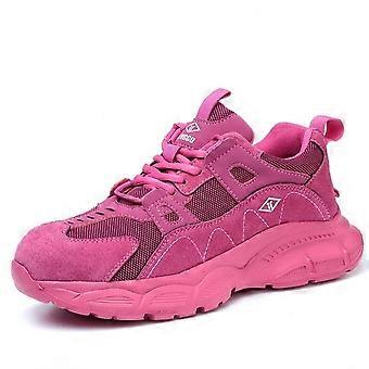 thumbnail interactive-video image 1 of Men's Steel Toe Work Shoes – Indestructible Style, Breathable, Non-Slip, Lightweight Safety Boots, &Work Street Model 1 of 5