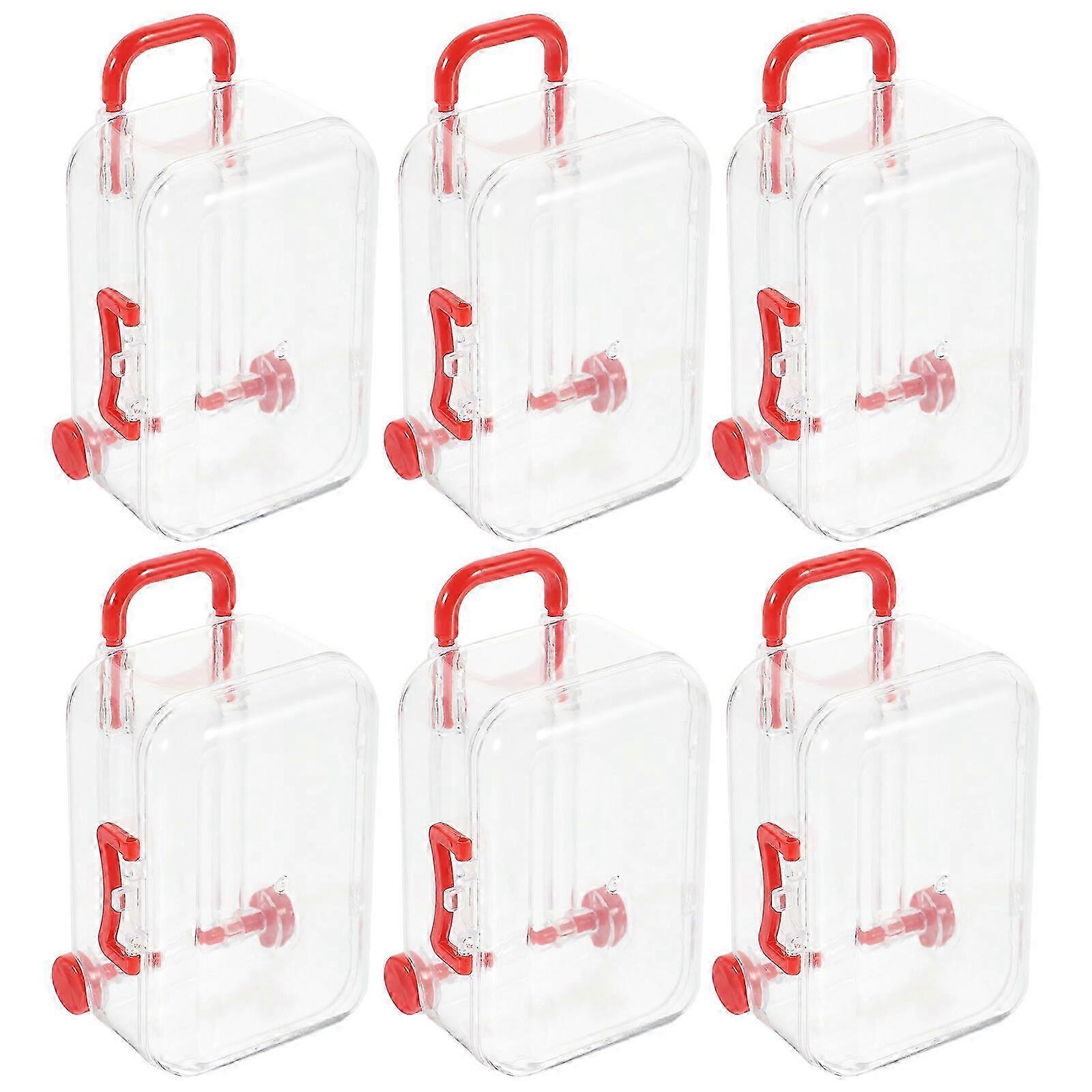 12pcs Creative Suitcase-Shaped Candy Boxes for Wedding Decor & Storage
