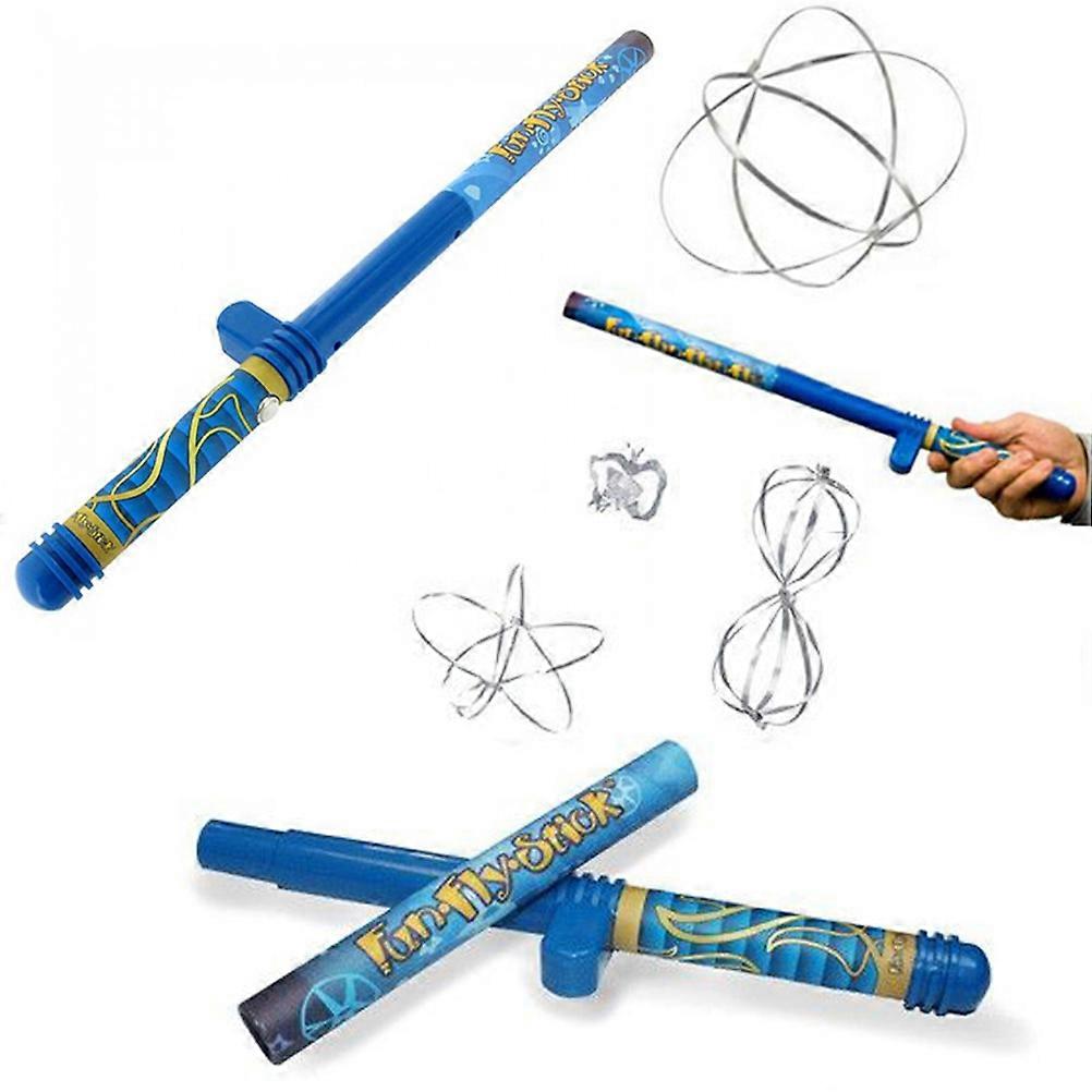 Electric Fun Fly Stick Static Wand Science Kit, Levitation Toy for Kids Educational STEM Experiment, 10 Flying Shapes Included