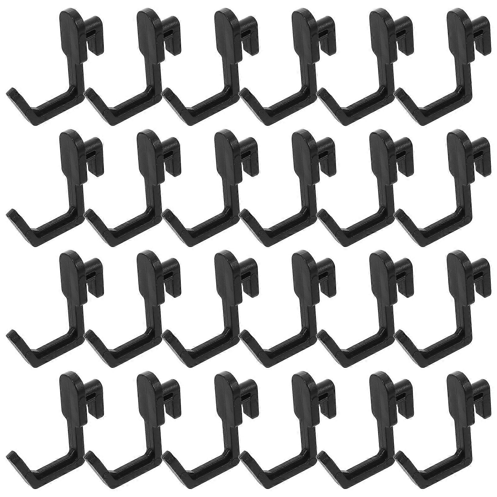 24pcs Heavy Duty Pegboard Hooks Sturdy Tool Organizer for Workshop, Garage & Craft Storage Pegboard Accessories for Easy Tool Display & Organization