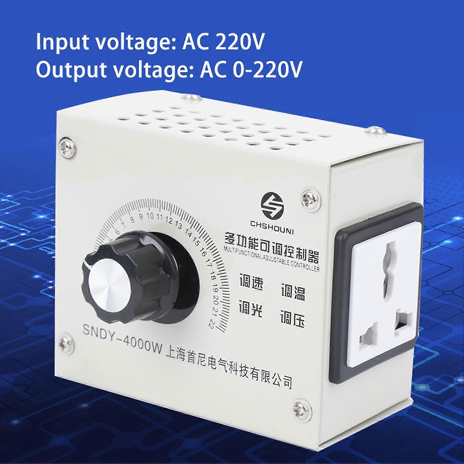 4000W AC Variable Voltage Controller for Fan Motor