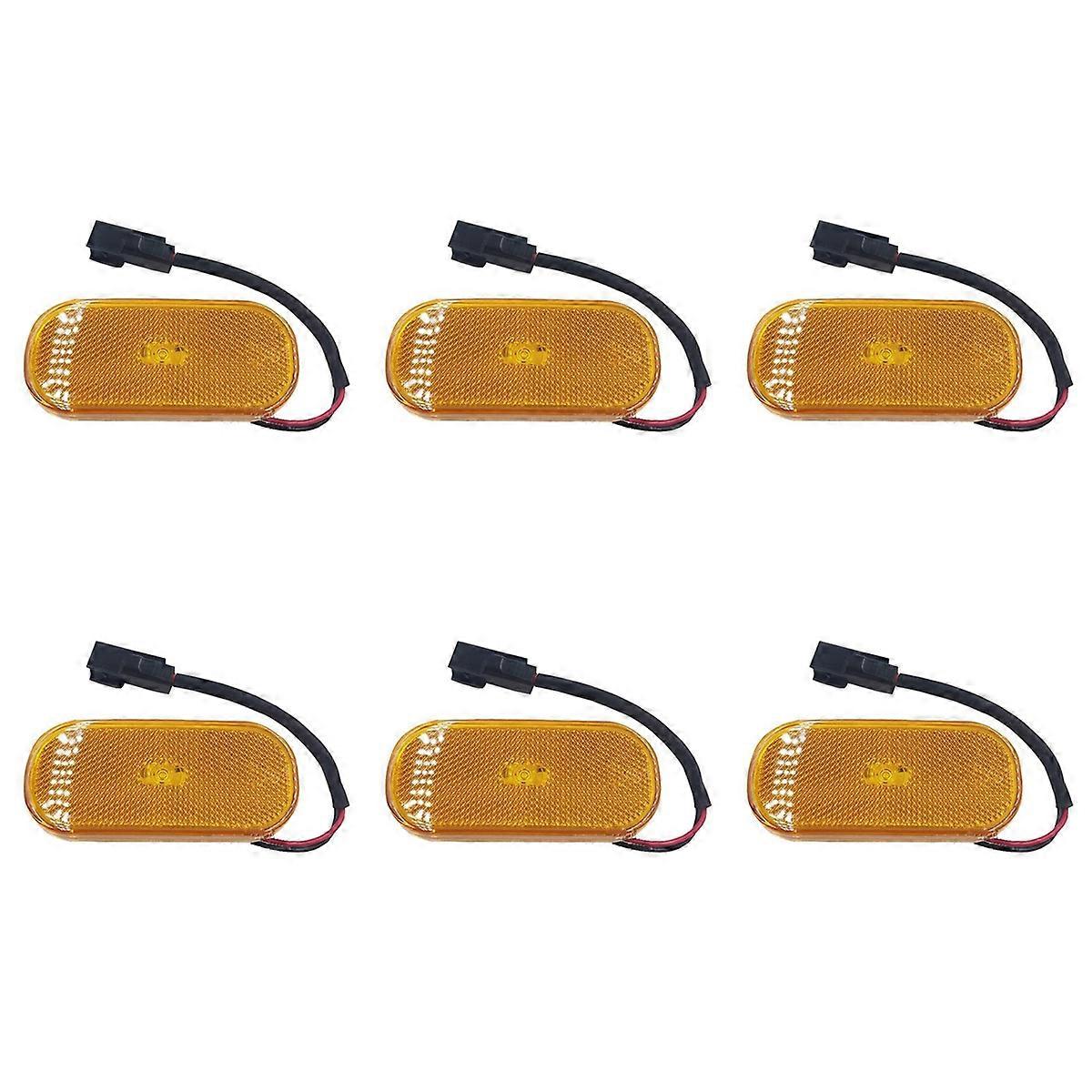 6X Auto Halogen Turn Signal Side Marker Light Lamp for Transit MK8 2014 - 2018 BK31-15442-CB