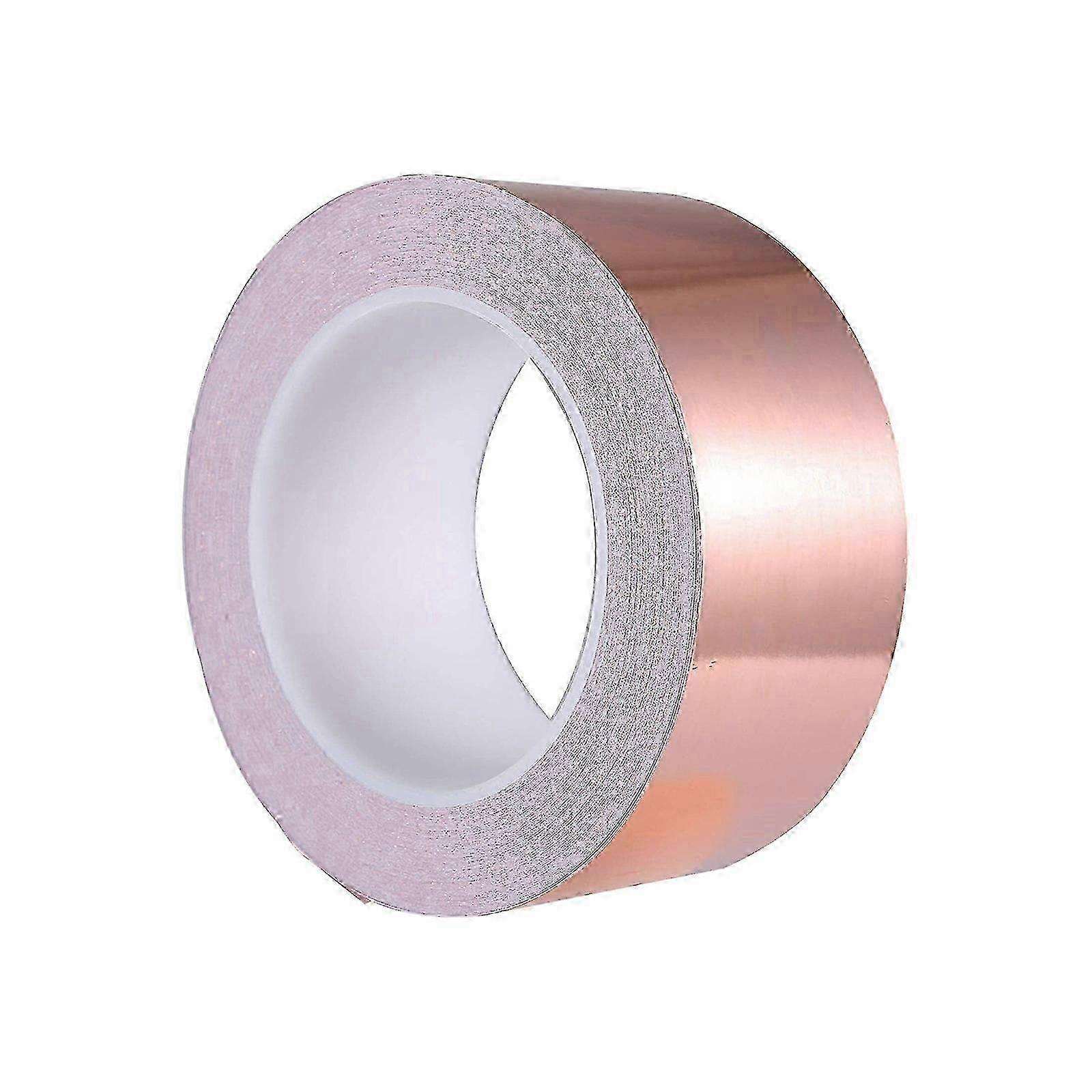 Self-Adhesive Copper Tape 20m for Snail Barrier & EMI Shielding - DIY Copper Foil Tape