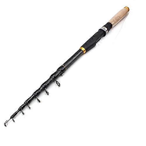 2.1 m carbon fiber telescopic fishing rod