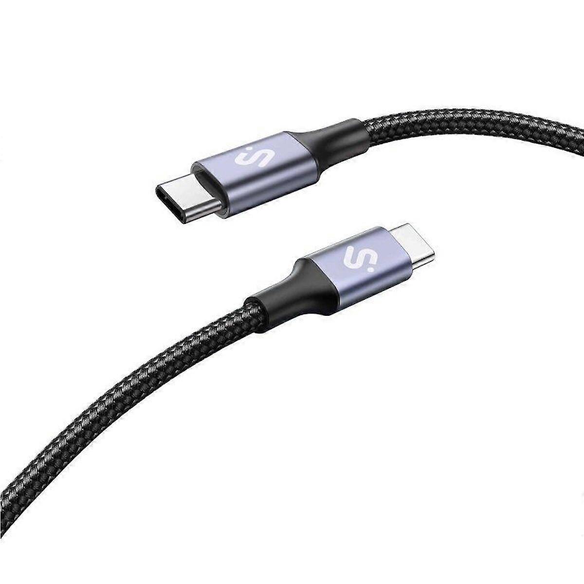 USB-C to USB-C Cable Subblim SUBCAB-C10001 1 m Black