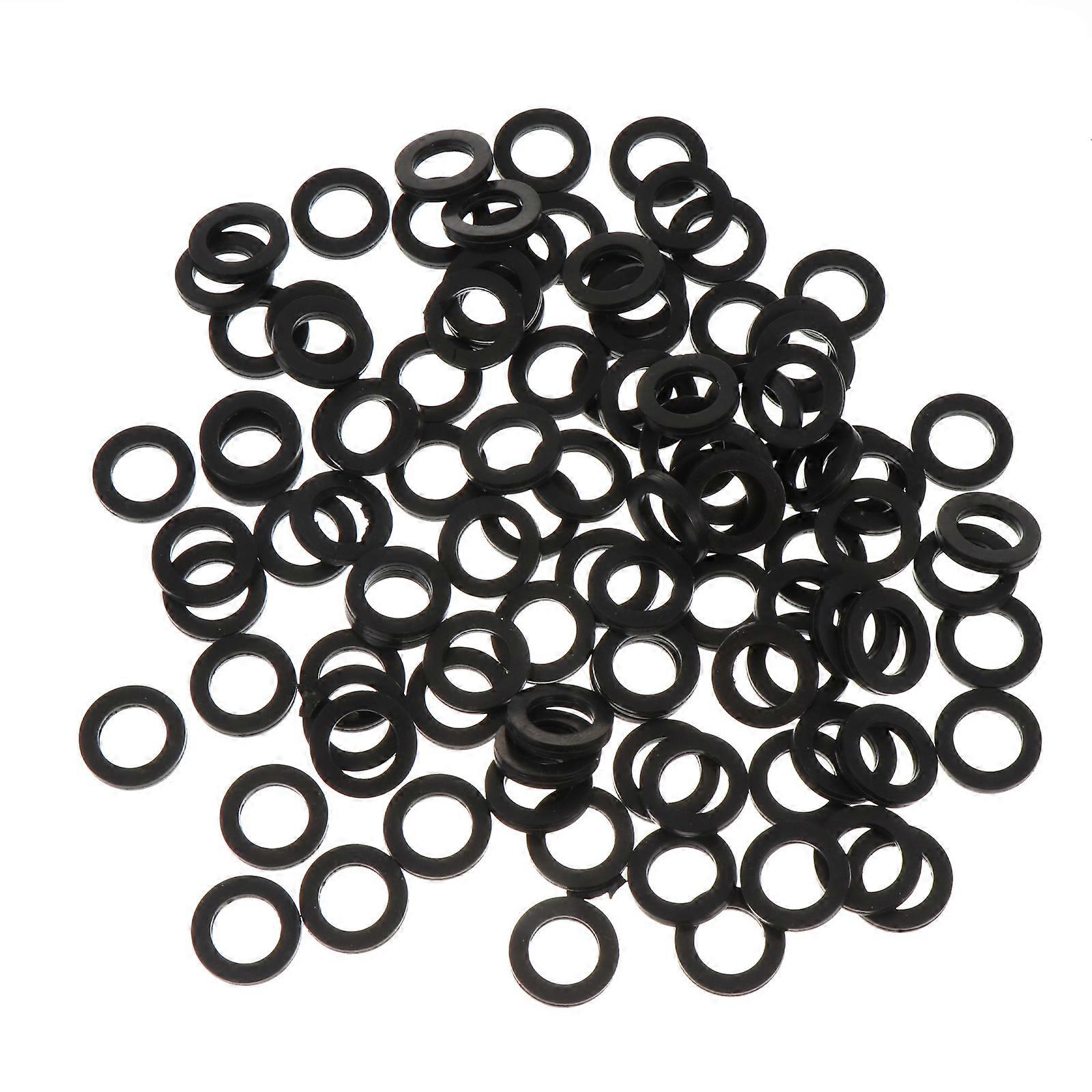 Gasket Sealing Washer Nitrile Rubber Prevents Leaking For Plumbing 100Pack