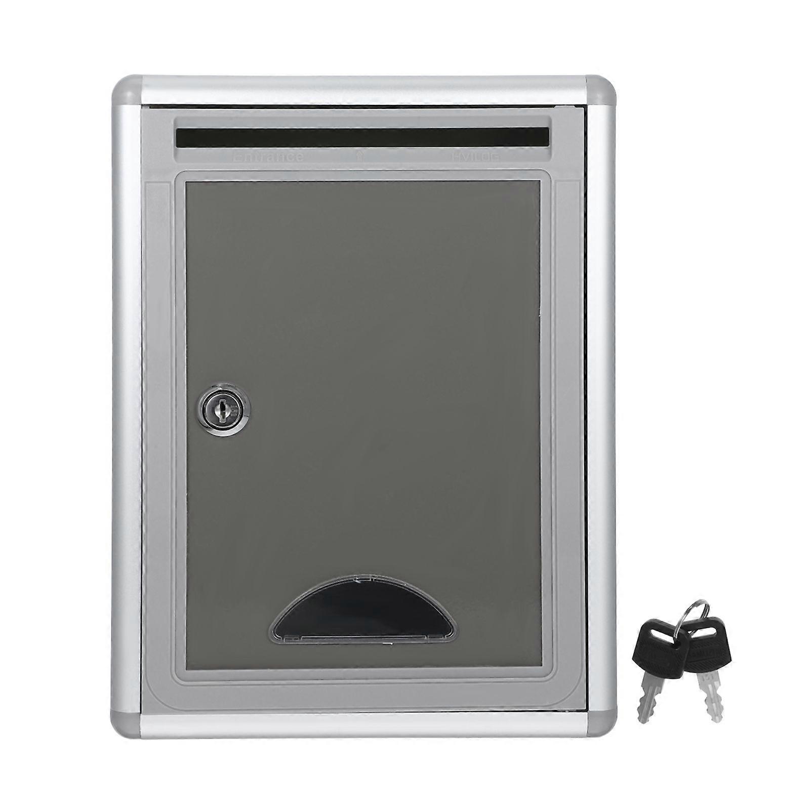 Small Suggestion Box Mailbox With Lock Wall Hanging Complaint Suggestion Box Aluminium Alloy Box