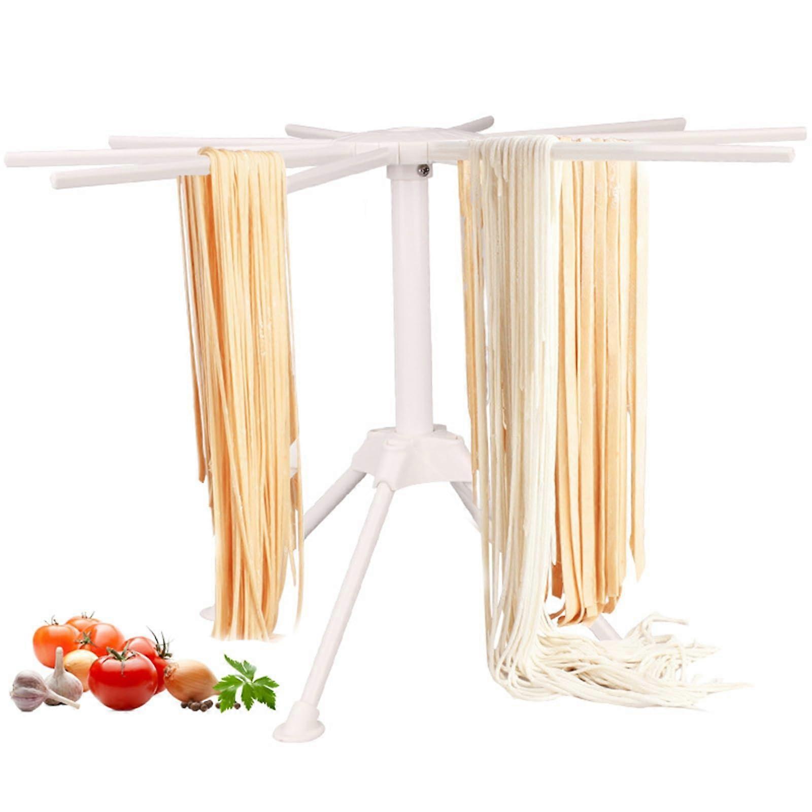 Nudelständer Pasta Drying Rack 42x28x18cm White, Removable Noodle Holder, Pasta Maker Accessory for Home Use