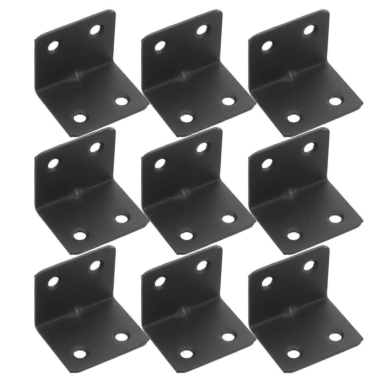 L Shaped Bracket Shelf Bracket Large Stable Support Home Use 3.30X3.00X3.00CM 10Pcs