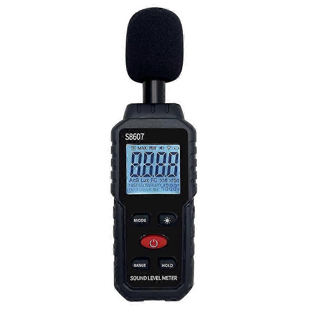 Digital Sound Level Noise Meter 30-130DB Decibel Detector Audio Tester for Diagnosing Sound Levels