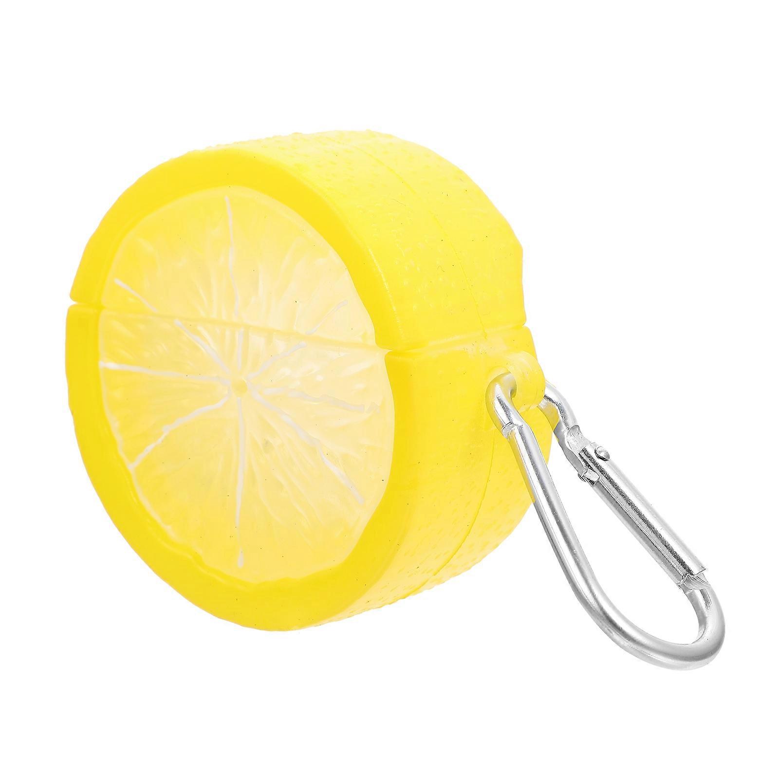 Lemon Earbuds Case Compatible with Airpods, Durable Impact Resistant Storage Shell, Lightweight Scratch Resistant Cover for Easy Charging