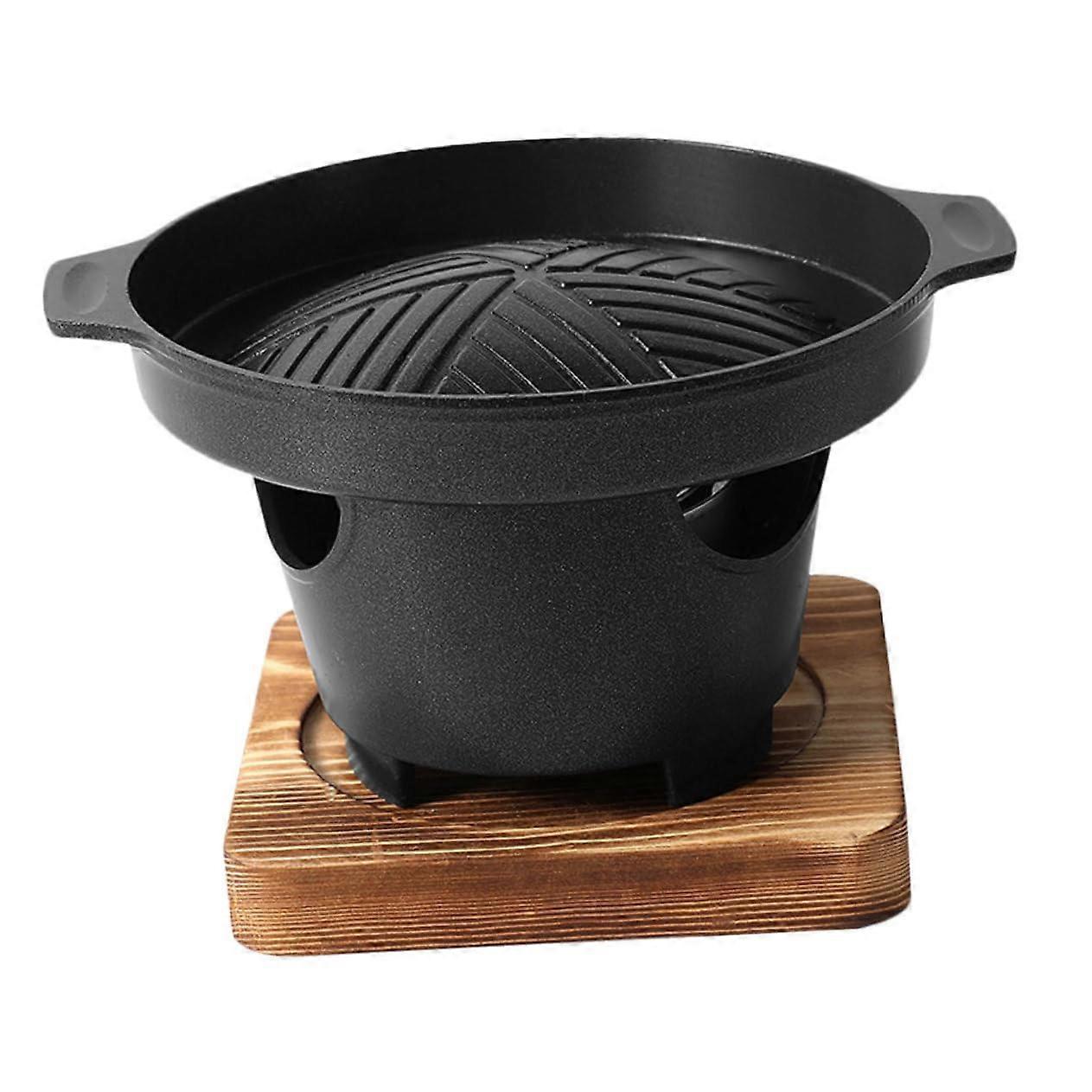 Electric Campfire Barbecue Grill for Grilling, Roasting and Cooking
