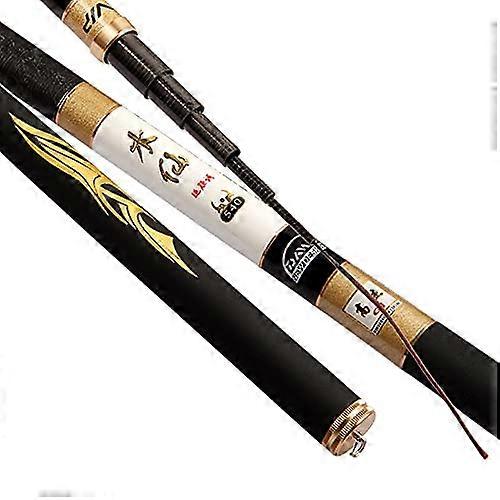 صنارة صيد تيار الكربون كتلة صيد يدوية سوبرهارد 3.6 م 4.5 م 5.4 م 6.3 م 7.2 م قضيب صيد عنكبوت تلسكوبي قضيب سمك الشبوط (الحجم : 3.6 م) 3.6 م