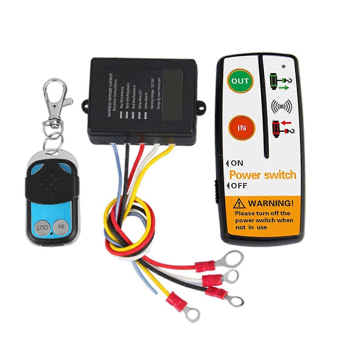 12/24V Versatile Winch Remote Control Kit for ATV SUV Trucks