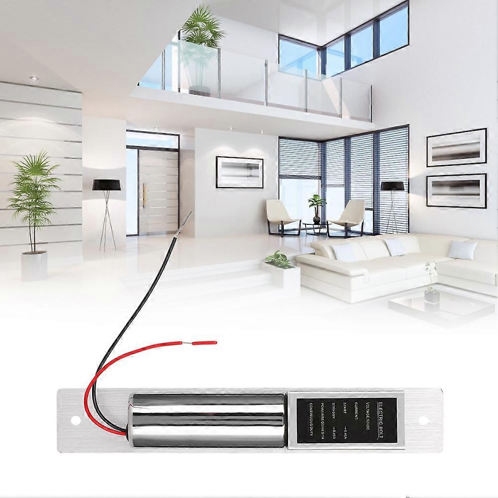 DC12V 2 Wire Time Delay Low Temperature Electric Bolt Lock Security Access Control System