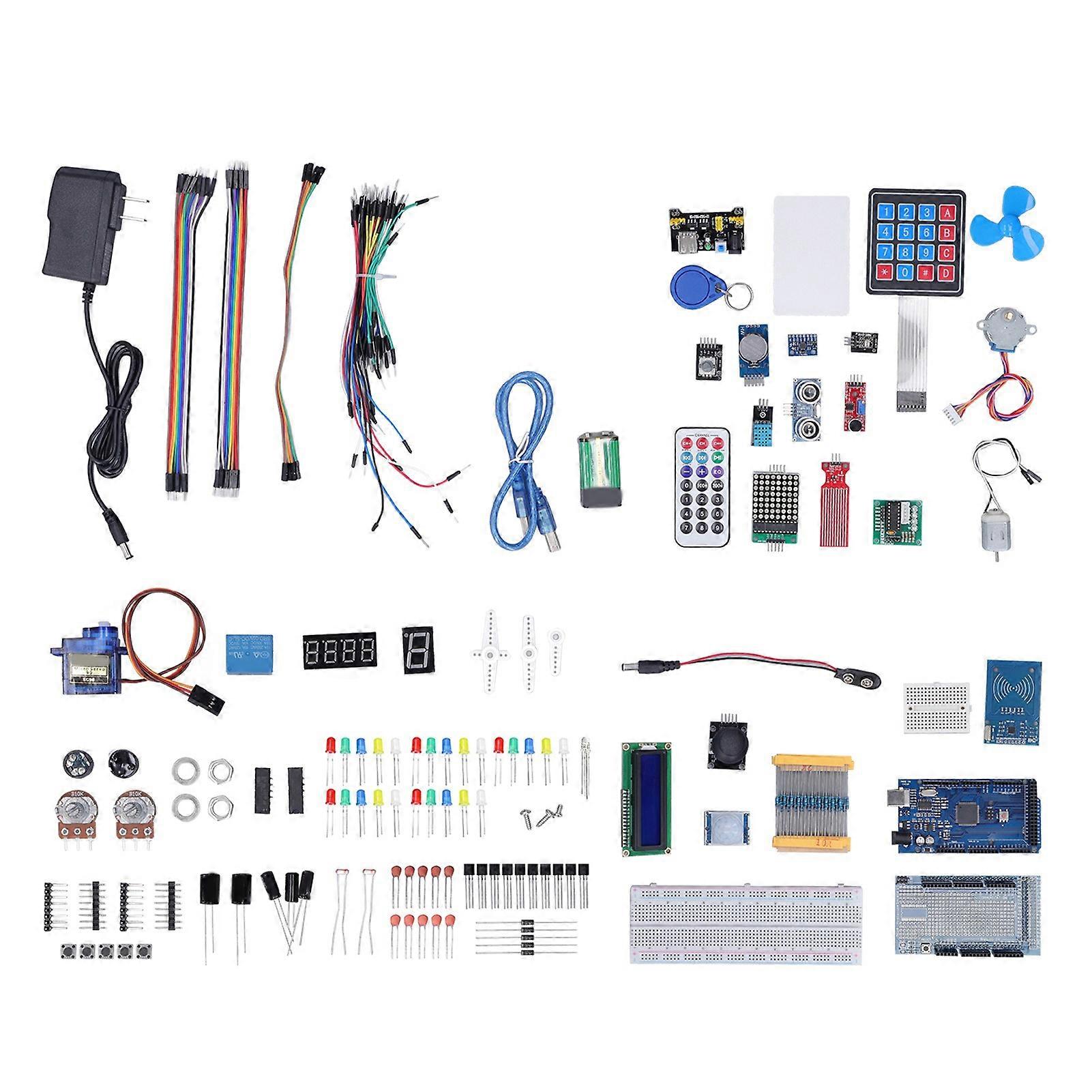 Complete Ultimate Starter Kit PCB Metal Learning Kits with Free PDF Tutorial