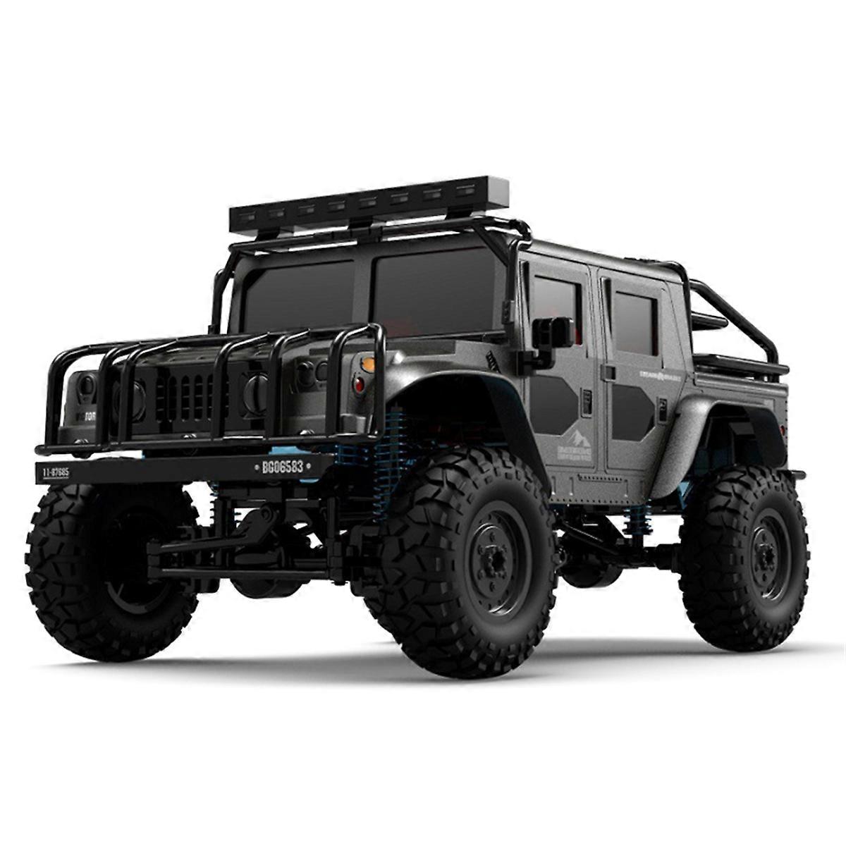 Full Scale High-Speed Four-Wheel Drive RC Car 1/12 BlackGray