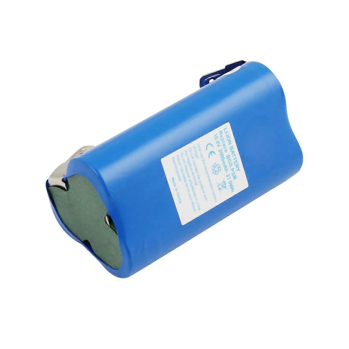 Battery for Bosch PSR 10.8V Li-ion Drill Driver 2000mAh, Blue