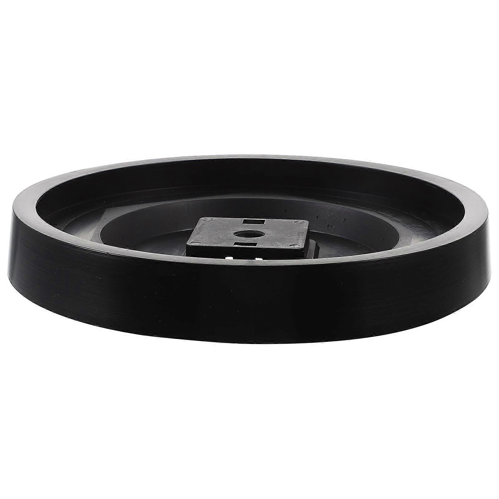 Clock Frame Part Plastic Back Cover For Mute Clock Diy Enthusiasts 9.82X9.82X1.38in 1Set