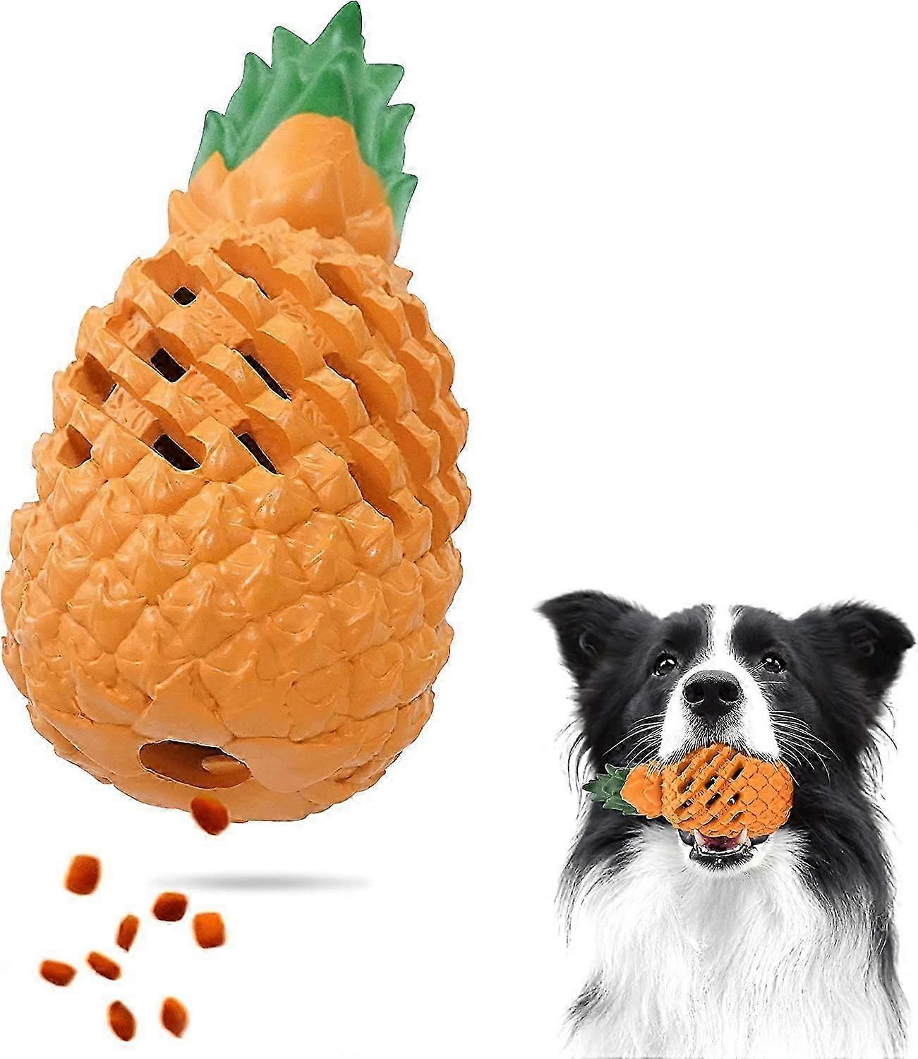Durable Pineapple Chew Toy for Large Dogs - UK Pet Essential