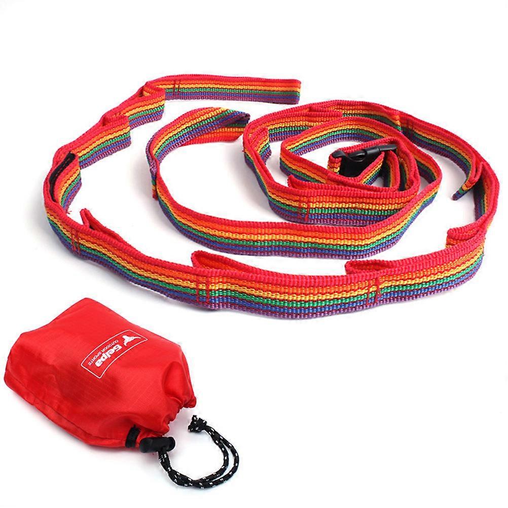 Daisy Chain Rope Colorful Camping Tool Supporting Kettle Outdoor 2Pcs