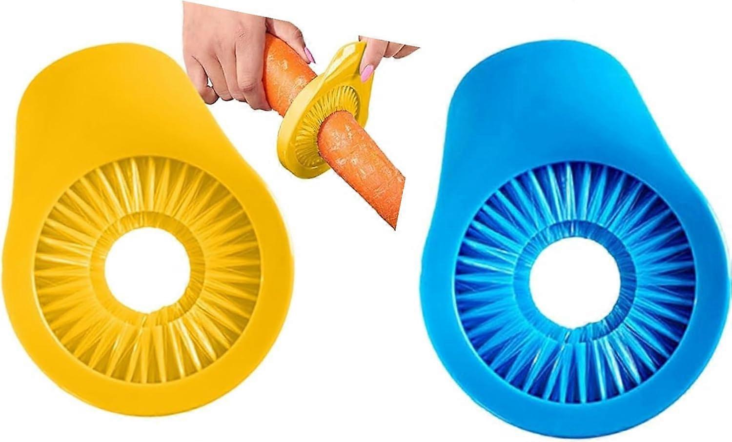 2Pack Plastic Corn Cleaning Brushes for Vegetables, Fruits, Silk, Corn