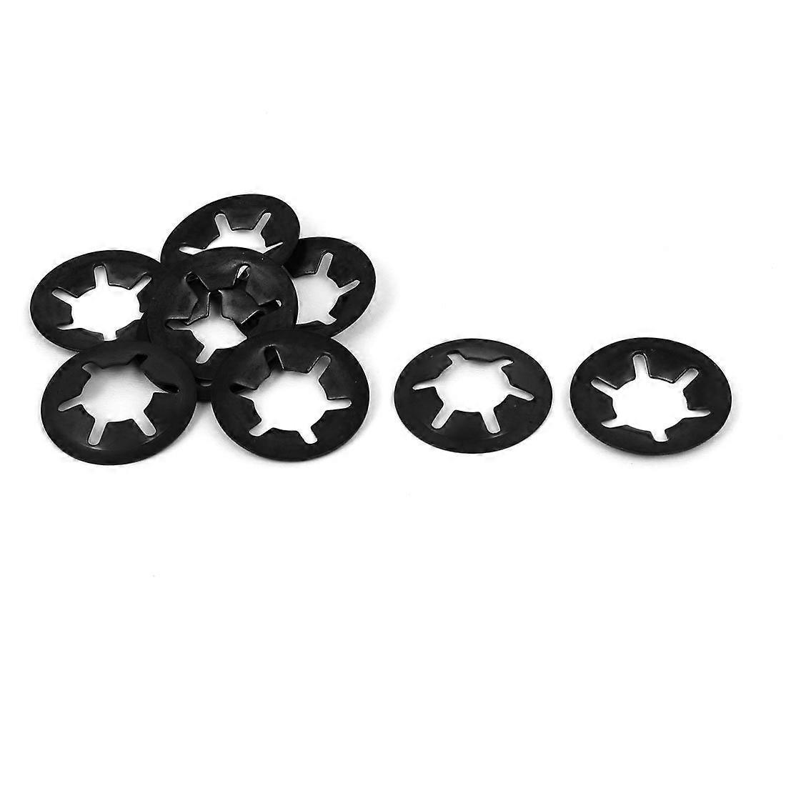sourcingmap 12mm x 25mm Internal Tooth Quicklock Starlock Locking Washers 10PCS