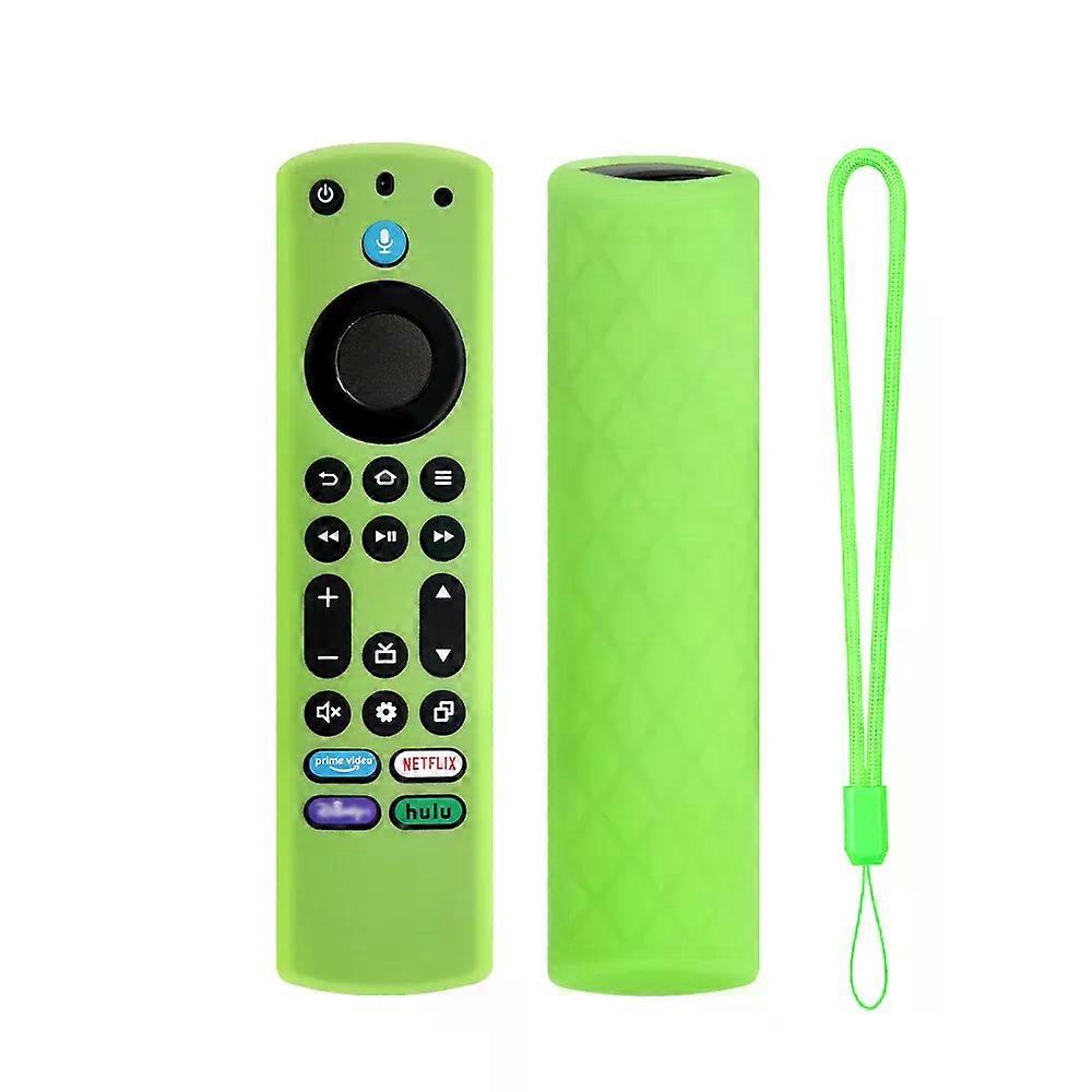 Θήκη τηλεχειριστηρίου σιλικόνης για το 2023 Fire TV Stick 4K Max 2nd / Fir TV Omni Series / FireTV 4 Series Remote Control Glow in the Dark