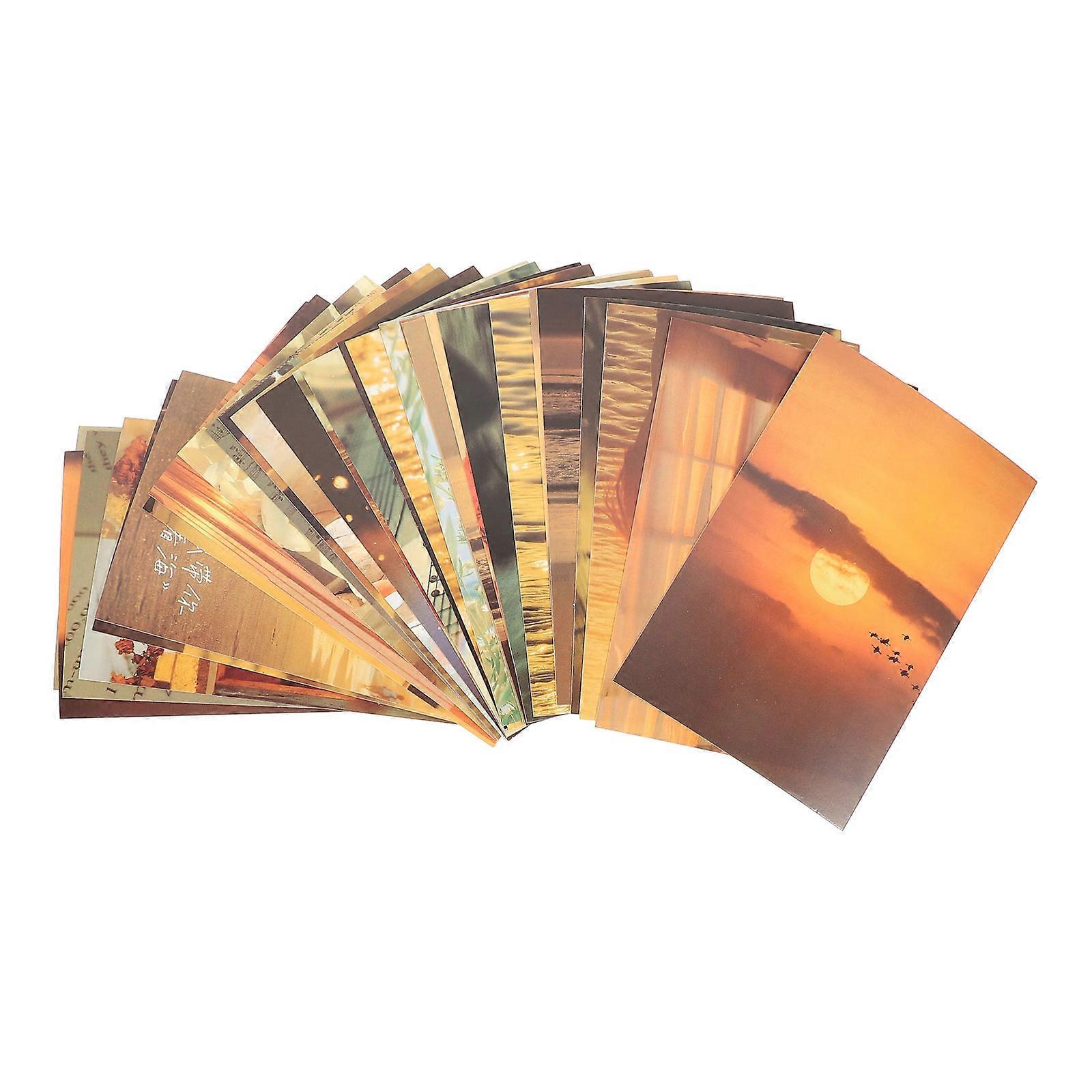 Scrapbooking Set Diy Background Pictures Multi Color 14.2X9.3Cm Stylish Design For Craft Projects Artists 30Pcs