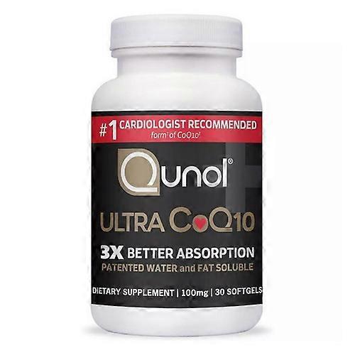 Qunol Ultra Coq10 3x betere absorptie, 100 mg, 30 softgels (1 stuks)