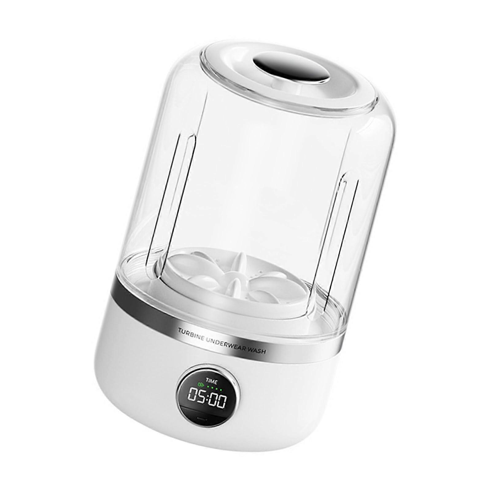 Mini Rechargeable Washing Machine for Delicate Socks and Towels, Portable Cordless Waterproof Laundry Device