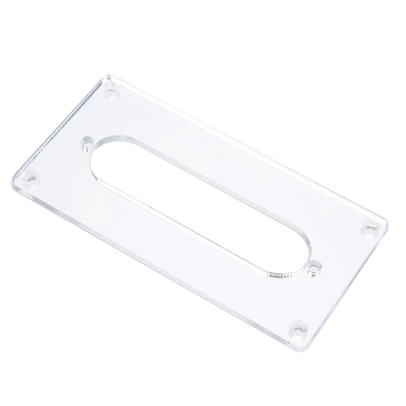 Guitar Pickup Cover Acrylic Frame Mounting Ring Accessory Replacement for Electric