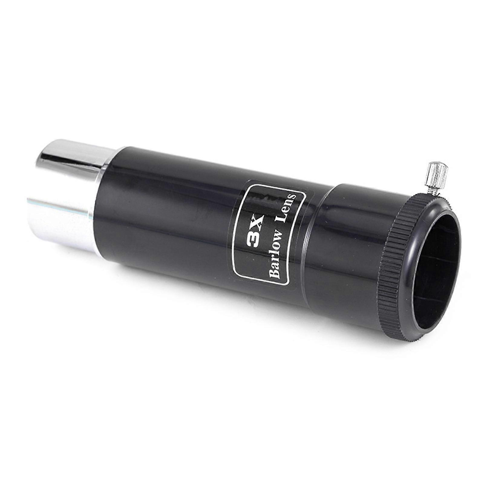Double  Purpose 1.25 Inch Barlow Lens Adapter Multifunctional Barlow Adapter Plastic for Telescopic Viewing & Imaging Multicolor