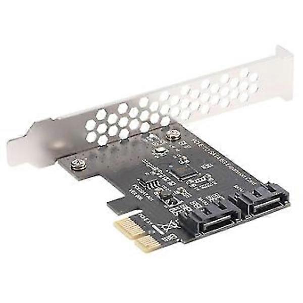 PCIe PCI Express to SATA3.0 2-Port SATA III 6G Expansion Card Adapter