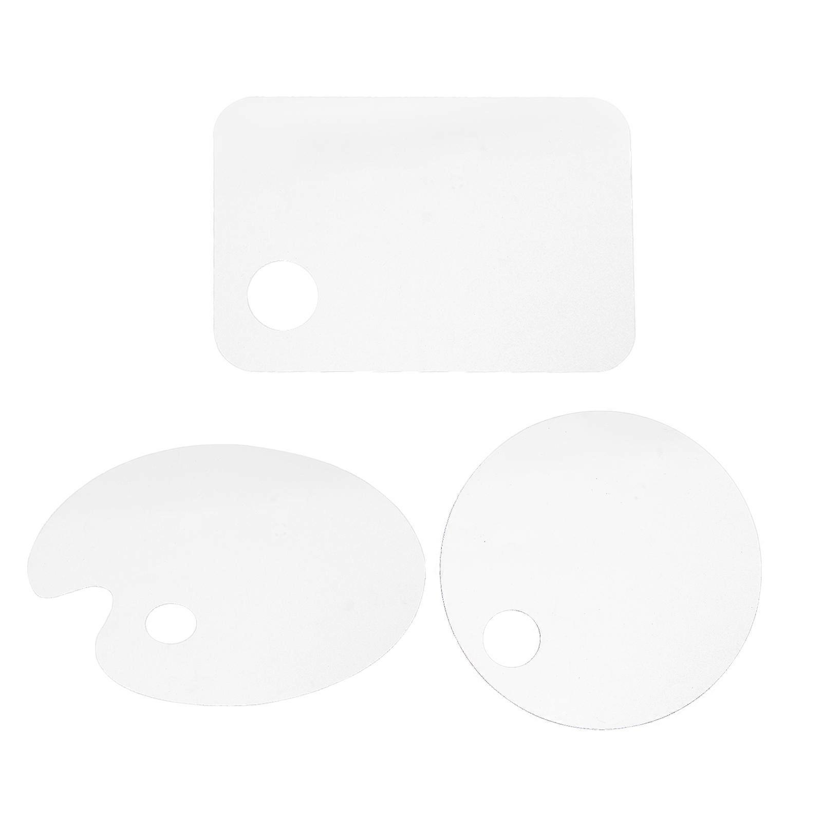 Here's a refined and professional product description based on your input:
**3pcs Acrylic Pigment Tray Transparent Palette for Gouache &
