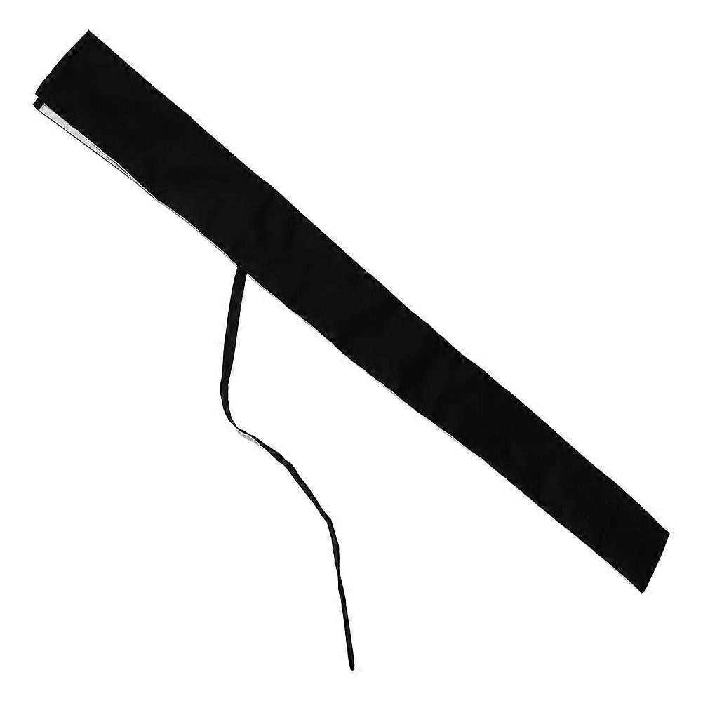 Black Japanese Carrying Case with Strap for Long Swords 1 Set Canvas Pouch for Cosplay and Martial Storage Bag