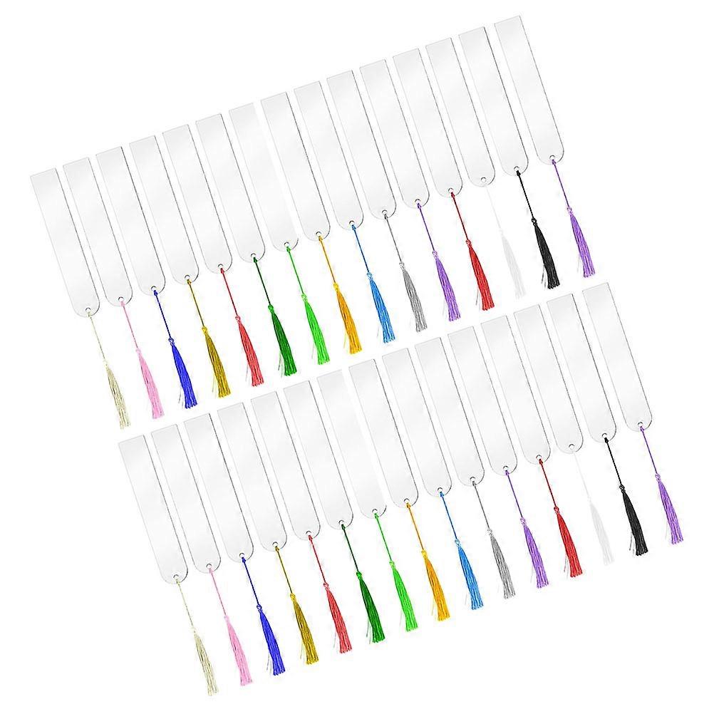 Bulk Bookmarks Book Mark With Tassel Assorted Color Reading Occasion Tassel Material For Craft Enthusiasts 80 Sets