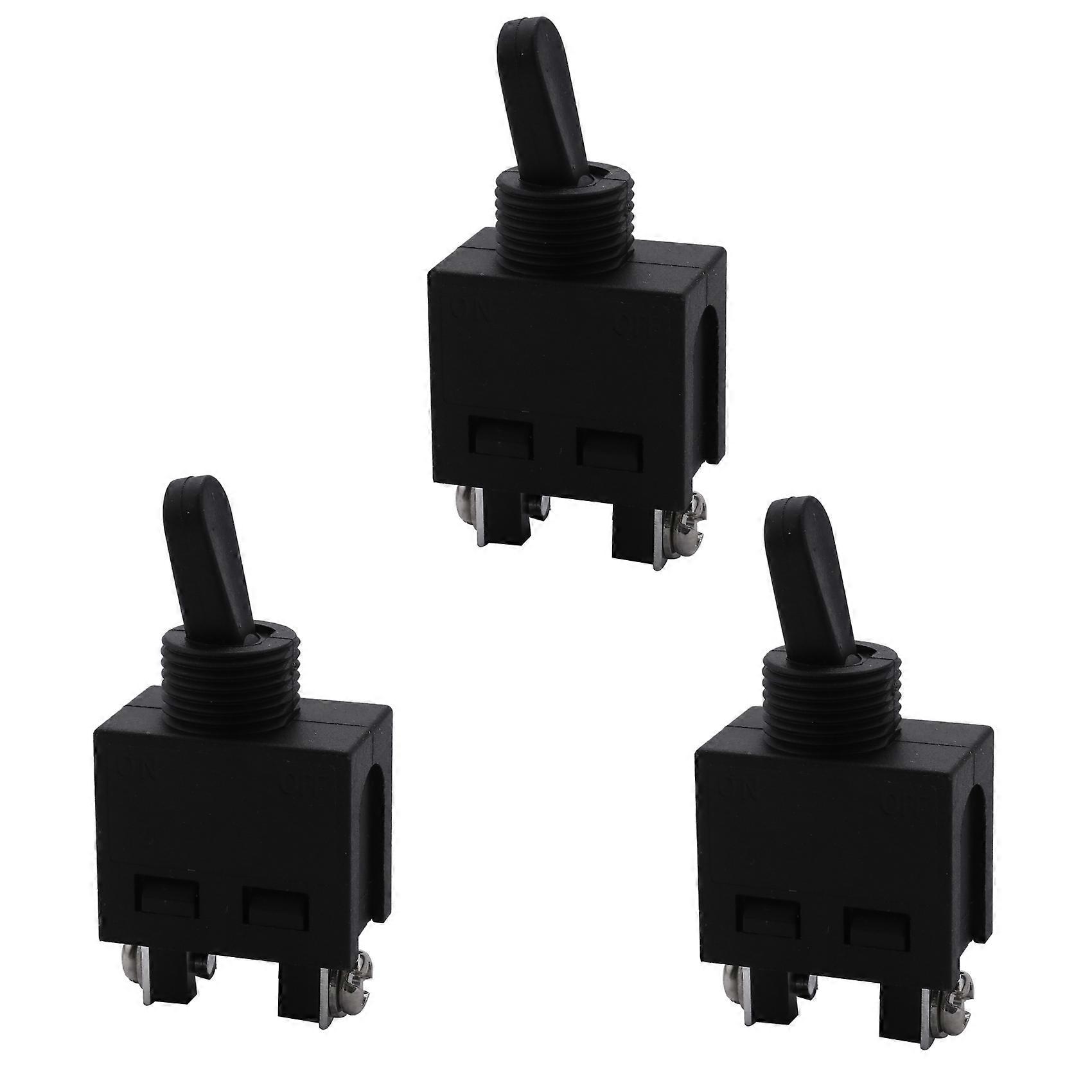 3X 250V ON/OFF Position Toggle Switch for Angle Grinder