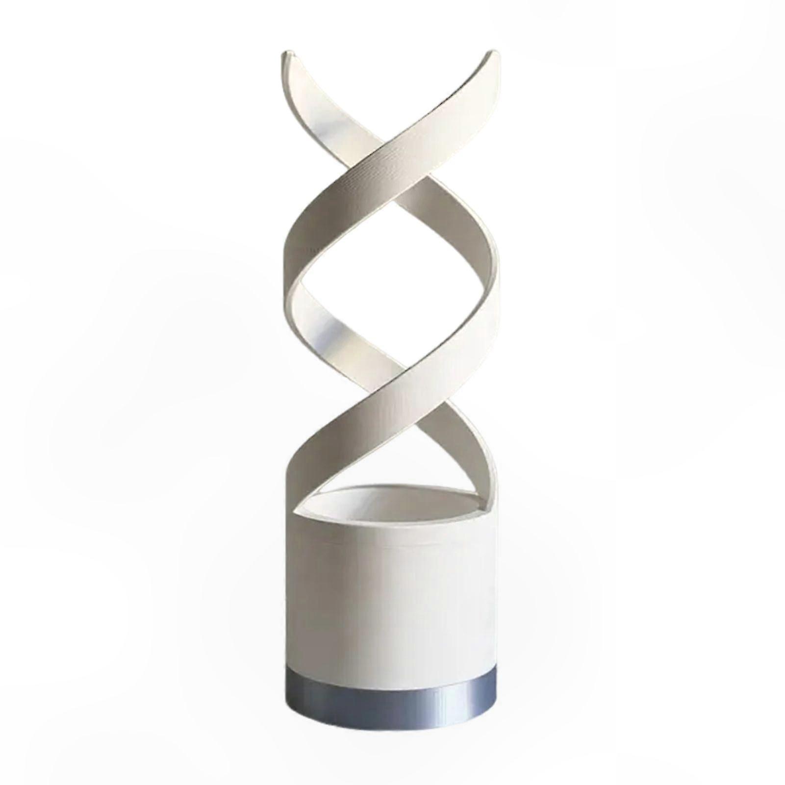 Rotating Desktop Planter with Double Helix Design for Home and Office Decor