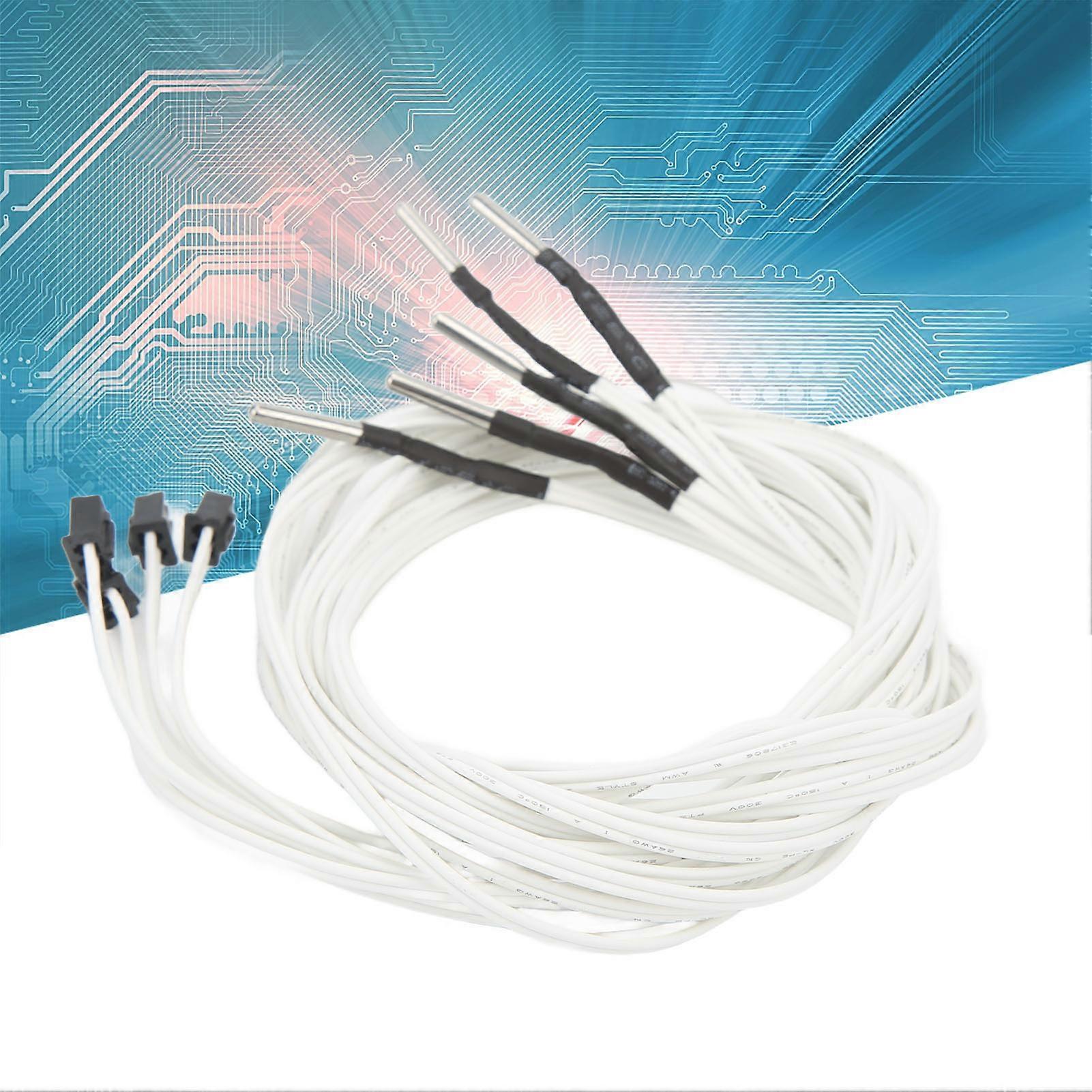 5 Stück Thermistor Sensor -50 °C bis +350 °C 3D-Drucker Hot End Zubehör Set Kit für Ender 3 