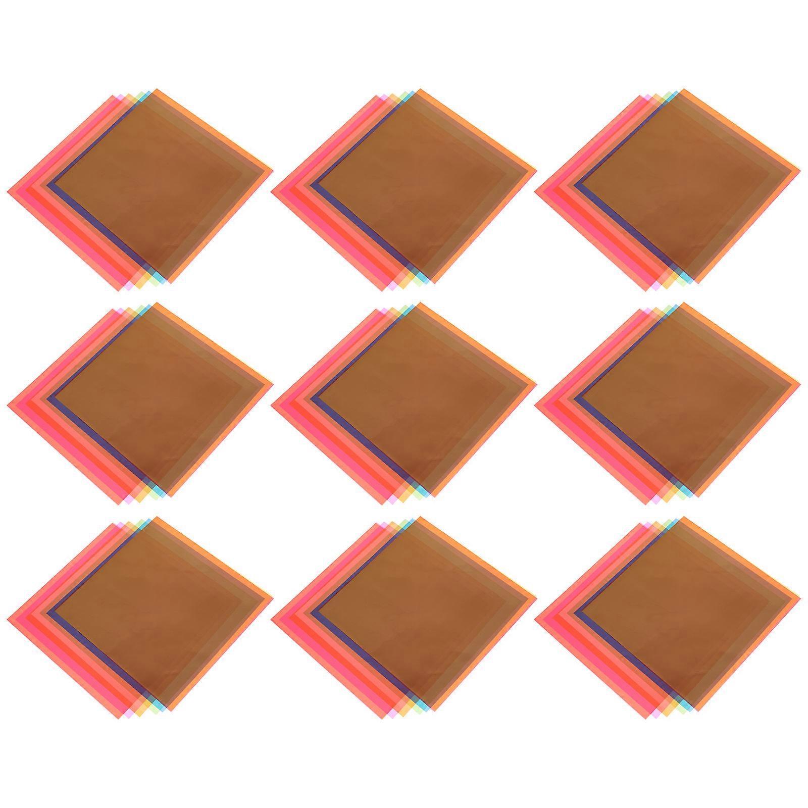 Gift Wrapping Cellophane 120Pcs Multi Opp DIY Fun for Decor Gift Wrapping Cellophane Sheets